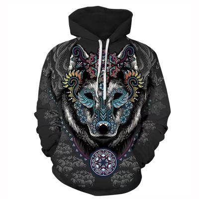 China New Arrival 3D Digital Printing Anti-wrinkle Street Style Blouse Fashion Long Sleeve Pullover Hoodie Sweater Men for sale