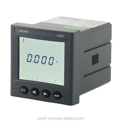 China Rs485/DI/DO/analog/alarm output AMC72- Meter DC Panel Meter DC Ammeter LED Ammeter DC Ammeter LED Programmable Current Input Shunt 75mV 4-20mA or 5V ID of DC for sale