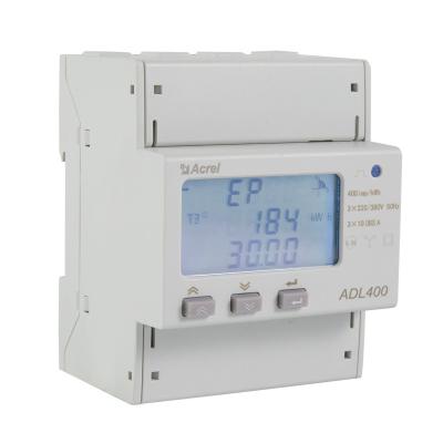 China Acrel AC DC Energy Meter For EV Charger With RS485 Modbus CE Certificate ADL400 for sale