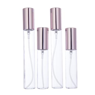 China New Style 10ml 15ml Cosmetic Aluminum Perfume Spray Bottle For Portable Travel for sale