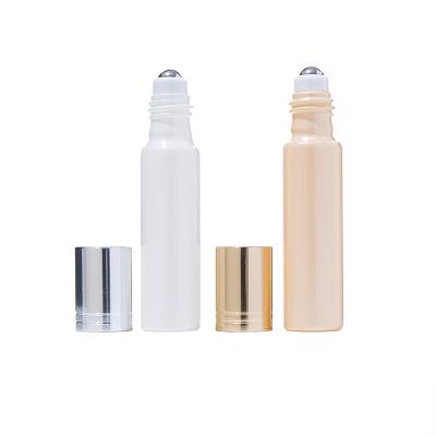 China New Style Cosmetic Hot Selling 100 Pieces/lot 10ml Portable Opaque Glossy Pearl Spray Roll On Bottle for sale