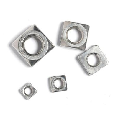 China Heavy Industry High Strength Square Nuts Rectangular Hot Dip Galvanized Square Bolt-Nut for sale