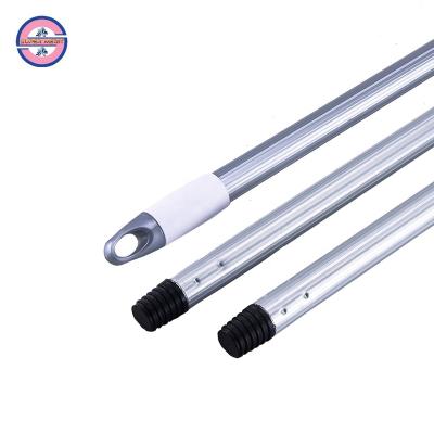 China Household cleaning factory supply aluminum handle long brooms with good price for sale