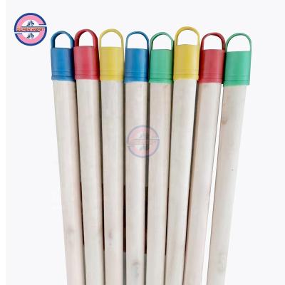 China Eco-friendly Wooden Cleaning Tool Accessories Hardwood Round Wooden Sticks Wipe Stick Broom Poles for sale