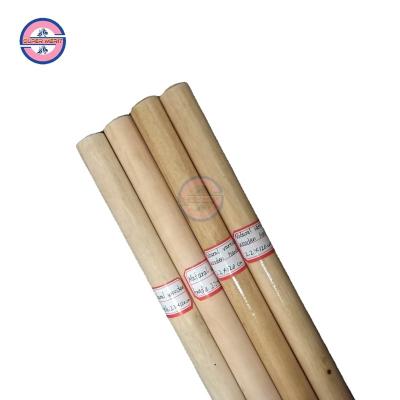 China Eco-friendly Natural Wooden Broom Stick Pine Handle Wooden Broom Handle Stick for sale