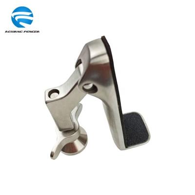 China High Quality Durable Stainless Steel Solid Mount Door Stopper Door Stopper Strong Stable Base Easy To Move Without Bending Door Stopper for sale