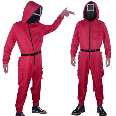 China The breathing squid game is a popular cosplay costume, and the squid game is a red costume for sale