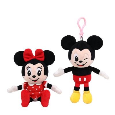 China Gift Disney Key Chain Masks Mickey Minnie Plush Toy Doll Key Chain Pendant Mickey Mouse Pendant Key Chain For Girls for sale