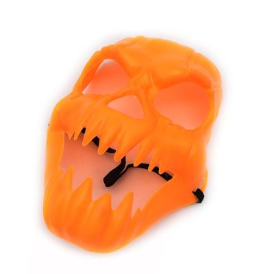 China CLASSIC Plastic Skull Mask Full Face Pumpkin Halloween Wacky Scary Mask for sale