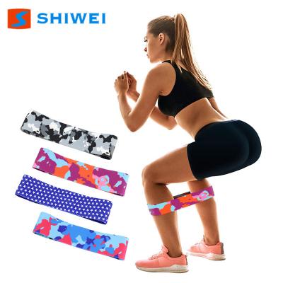 China SHIWEI-1011-5 #Camouflage Non Slip Resistance Comfortable Hip Circle Bandage Hip Band Colorful for sale