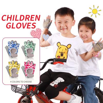 China High Quality Child Sports Gym Gloves Half Finger Fitness Training Gloves For Kids for sale