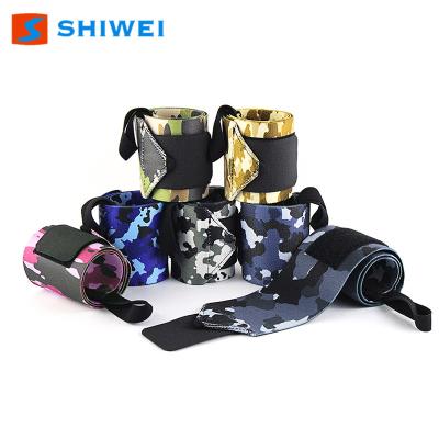 China Adjustable Cross Fitness Wrist Strap Weightlifting Wrist Wraps for sale