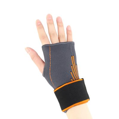 China SHIWEI Protector--6021#Wrist Wraps With Palm Support Brace Weightlifting Power Strength Training Wrist Protector for sale