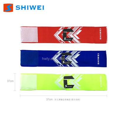 China Polyester SHIWEI-116#Free Sample Camouflage Soccer Football Captain Armband for sale