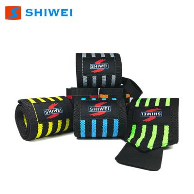 China SHIWEI-624#Manufacturer protective price gym weightling wrist straps wraps wrist brace for sale