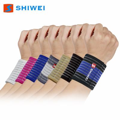 China Sports Wristband Weightlifting Protective Adjustable Wrist Wraps Bandage Support Sports Wrist Band With OEM Service for sale