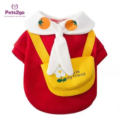 China Travel Pet Dress Up Dog Clothes Pet Christmas Clothes Dog Fashion Pet Clothes for sale