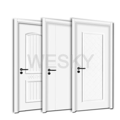 China China Suppliers Latest Front Double Door Interior Wood Door Waterproof Door Design for sale