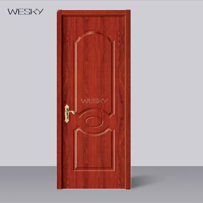 China Waterproof Interior Carved Solid House Good Price And Steel Lock For Wooden Door for sale