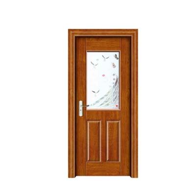 China 2020latest villa wood swing teak main door designs and hot sale in china for solid wood door for sale