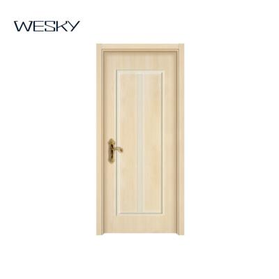 China Swing hot sale and good quality for cheap wpc door hotel and bedroom price Dubai interior wpc door for sale