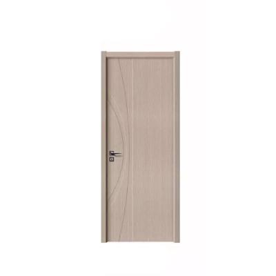 China Latest Design Swing WPC Door Frame Interior Wood Room Door for sale