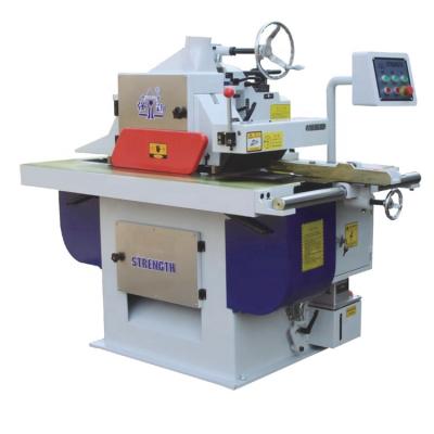 China VERTICAL Woodworking Solid Cutting Single Timber Ripping Saw Machine Type mj153a for sale