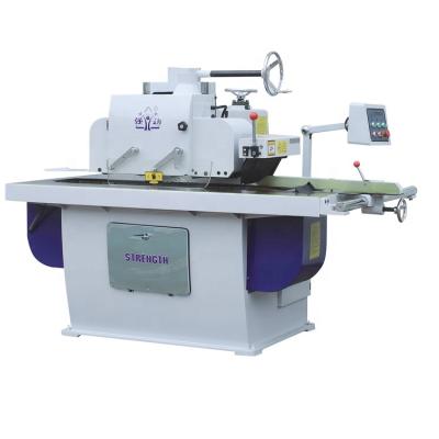 China VERTICAL wood slitter straight line single rip saw mj153 for sale