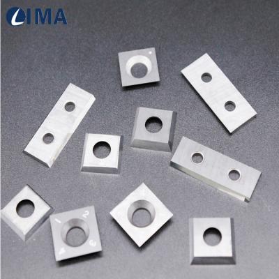 China Machinery Repair Shops Tungsten Carbide Inserts CTT Square Woodworking Planer Blades Spiral Cutter Head for sale