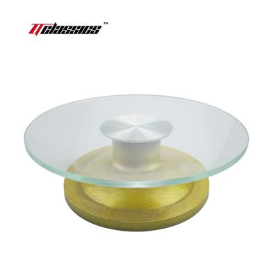 China Hotel DIY Kitchen Household Goods 30cm- 45cm Glass Cake Decorating DIY Cake Decorating DIY Turntable Baking Mold. for sale