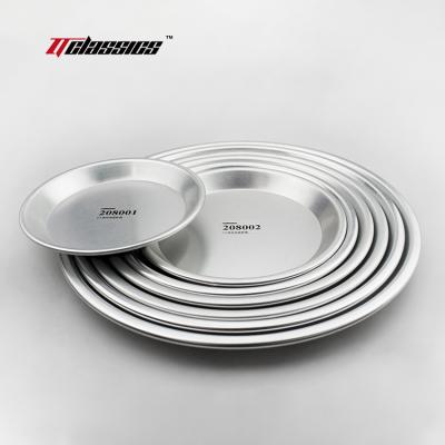 China Hotel Kitchen DIY Household Goods 6 Inch -12 Round Aluminum Alloy Shallow Deep Jam Cheese Pizza Bread Pie Baking Pan. for sale