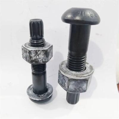 China High Strength Steel Structure Mushroom Bolt 10.9s Shear Torsion Construction Steel Structure Main Bolt for sale