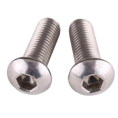 China Construction Carbon Steel Galvanized DIN7380 Mushroom Hex Socket Screw Furniture Head Bolts Made in China for sale