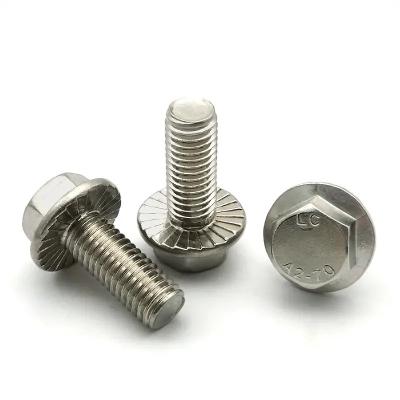 China Construction Top Quality Stainless Steel SS304 SS316 Hexagon Flange Connecting Flange Bolt Fasteners Made in China for sale