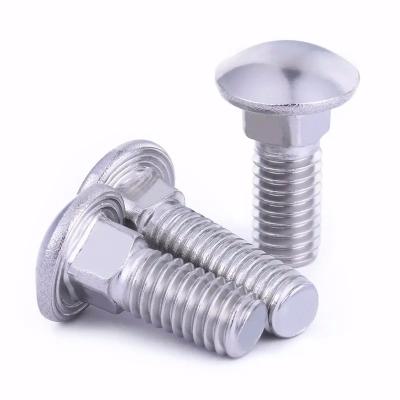 China Various Construction Good Quality DIN603 Carbon Steel Promotional Mushroom Head Galvanized Carriage Bolt for sale