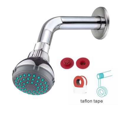 China Without Slide Bar Plastic Fixed Bathroom Top Shower Head With 5Settings for sale