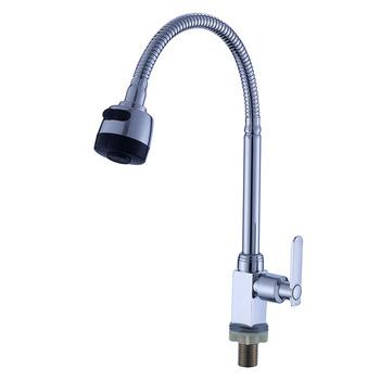 China Thermostatic Faucets 304 Stainless Steel Chrome Plated Kitchen Sink Faucet for sale