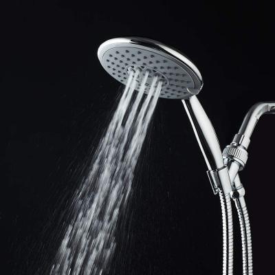 China Without Slide Bar Wide Cover Hand Shower Head With 3 Spray Arrangement for sale