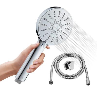 China Without Slide Bar Chrome Shower Bath Massage Hand Held High Pressure Shower Head for sale