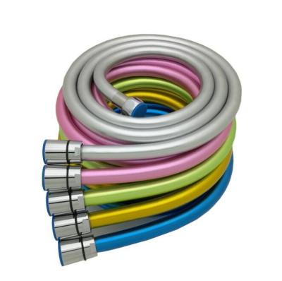 China Modern Soft Colorful PVC Flexible Shower Hose for sale