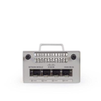 China New original C9300 4x1G network expansion module C9300-NM-4G= applicable to C9300 series switches 30*15*10cm for sale