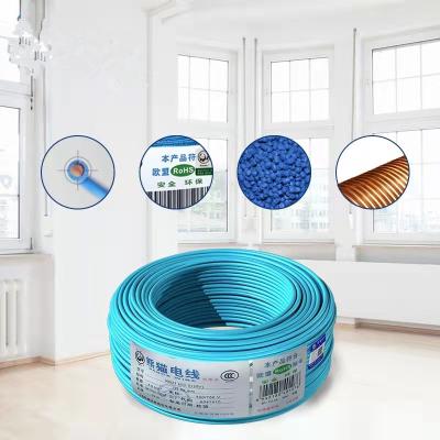 China Underground Or Overhead PVC Insulated Wire And Cable Household Electrical Flexible Building Wire for sale