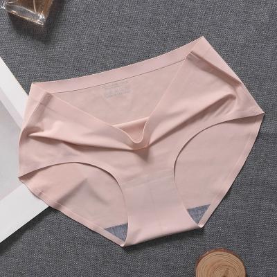 China Factory Price Antibacterial Mid Waist Female Underwear Breathable Panties For Women for sale