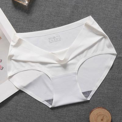 China Antibacterial Female Breathable Women's Underwear Mid Waist Seamless Underwear For Women Panties 2021 for sale