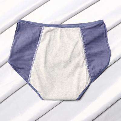 China Women Plus Size Underwear Breathable Cotton 3 Layer Menstrual Leak Proof Panties Leak Proof Period for sale