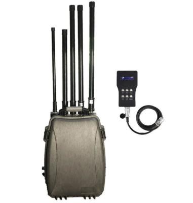 China Customization 6 Bands Drone Signal Jammer Portable Manpack Style Uav Defense System for sale