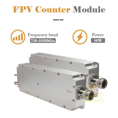 Китай 720-1020mhz 50W-100W Lora Модуль усилителя питания против БПЛА Малый размер противодрона продается