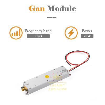 China 5.8ghz 10W 5720-5880MHz 5725-5850mhz Potência Planejamento 1-1.5dB Modulo de Contador de Drones 5720-5880MHz Para Detecção de Drones à venda