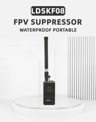 China Supresor portátil de frecuencia anti-FPV de 700-1000 MHz con alta ganancia IP68 a prueba de agua en venta