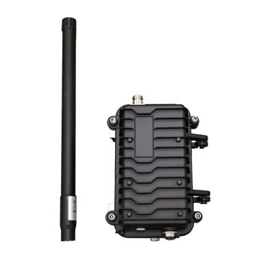 China 720-1020mhz 30W 50W anti fpv Aluminum Enclosures Counter Drone Device With High Gain Antenna for sale